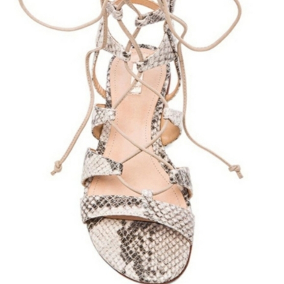 ERLINA SNAKESKIN GLADIATOR SANDAL - Picture 7 of 9